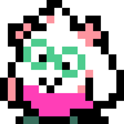 Ralsei replaces pig logo