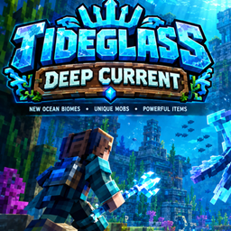 Tide glass deep currents logo