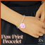 Paw Print Charm Bracelet logo