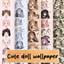 Cute & kawaii doll wallpaper logo