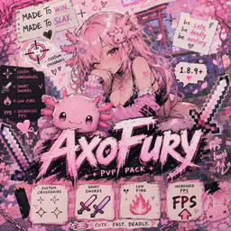 AxoFury for Minecraft 1.21 — Textures screenshot
