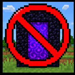 No Nether Portal logo