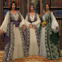 Victorian dressing gown "Lucille" logo