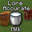 Lore Accurate Milk logo