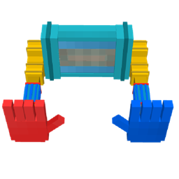 Poppy Playtime Grabpack (Blocky playtime)