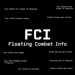Floating Combat Info project image