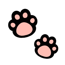 Trails - Paw Prints and Particles logo