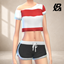 IDxA Activewear Set Maya logo