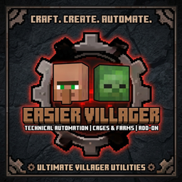 Easier Villagers: Portable Farms & Trading (Beta API) logo