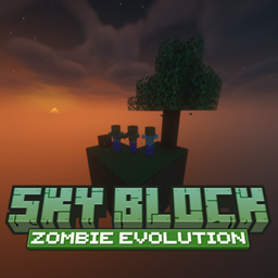 Sky Block Zombie Evolution logo