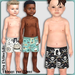 Toddler Pirates Swim Shorts project image
