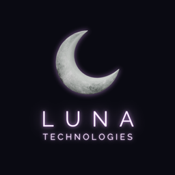 LUNA Tech: Monochrome Phone Backgrounds logo