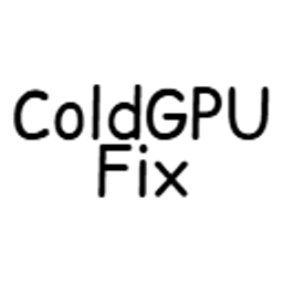 ColdGPU Fix project image