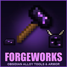 ForgeWorks Crying Obsidian  Armor & Tools