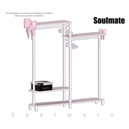 Soulmate_Girly_Heart_Clothes_Rack logo