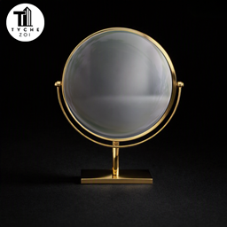 Gold desk mirror *Functional project image