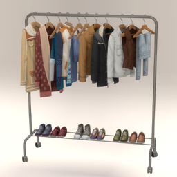 Modern Garment Rack project image
