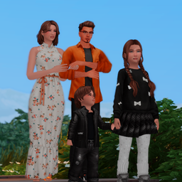 Walk with parents (pose pack) logo