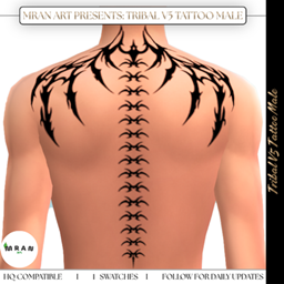 Tribal V5 Tattoo Male logo