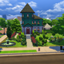 The secret garden estate, base game house🏡🌿✨ logo