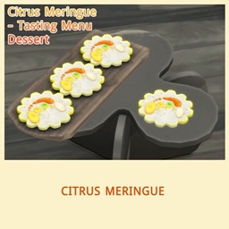 Citrus Meringue - Tasting Menu Dessert project image