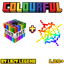 Colourful TNT+ Cobweb logo