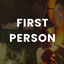 V First Person logo