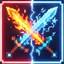 Elementals- Weapons logo