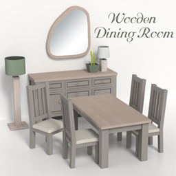 Kaziecc ~ Wooden Dining Room Set project image