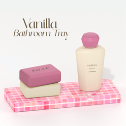 Vanilla Bathroom Tray logo