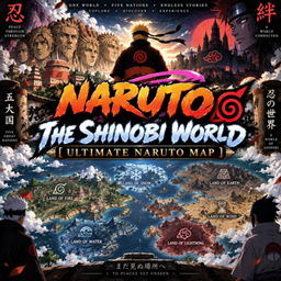 Naruto The Shinobi World [Ultimate Naruto Map] logo