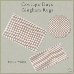 Cottage Days Gingham Rugs project image
