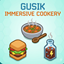 Gusik Immersive cookery logo