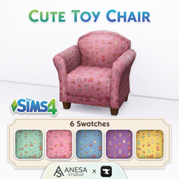 Toddler Cute Toy Armchair (BGC - 6 Swatches) logo