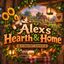 Alex's Hearth & Home logo