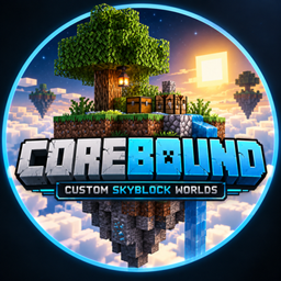 COREBOUND – Custom Skyblock Worlds