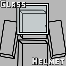 Glass helmet logo