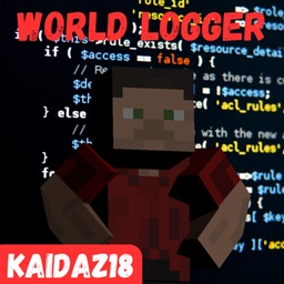 Kaidaz18's World Logger logo