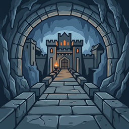 Sunken Fortress Background logo