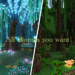 All Biomes you want logo