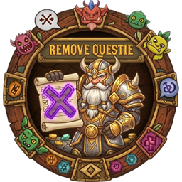 Remove Questie logo