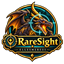 Raresight - an Ellesmere Rarescanner/Silver Dragon Bridge logo