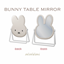 Bunny Table Mirror logo
