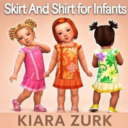 Skirt And Shirt for Infants project image