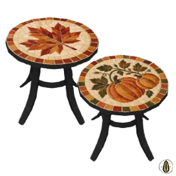 Autumn Mosaic Round Table project image