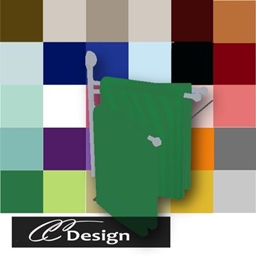 A wall-mounted towel rack. project image