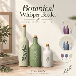Botanical Whisper Bottles project image