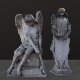Angel sculpture, statue collection. project image