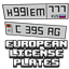 [MTS/IAV] European License Plates Pack logo