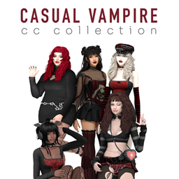 casual vampire collection 🧛 logo
